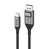 Picture of ALOGIC ULMDPDP02-SGR DisplayPort cable 2 m Mini DisplayPort Black, Grey