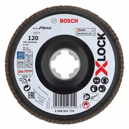 Attēls no Bosch X571 Best for Metal Grinding disc