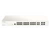 Изображение D-Link DBS-2000-28P network switch Managed L2 Gigabit Ethernet (10/100/1000) Power over Ethernet (PoE) Grey