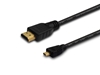 Изображение Kabel HDMI (M) - micro HDMI (M) 1m, czarny, CL-39