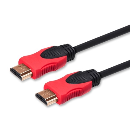 Attēls no Kabel HDMI (M) v2.0, 10m, miedź, czarny, złote końcówki, ethernet/3D, CL-141