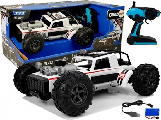 Изображение Lean Sport Auto Buggy Zdalnie Sterowany 1:12 2.4G Biały 20 km/h Para Wodna