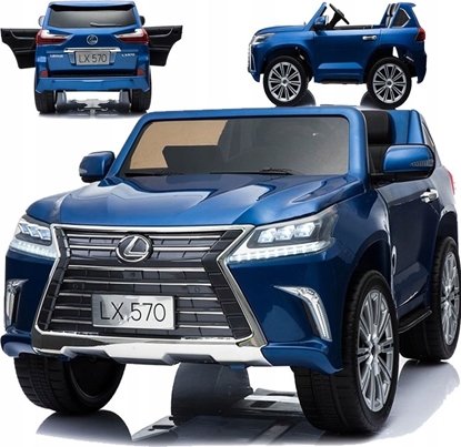 Attēls no Lean Sport Auto na Akumulator LEXUS DK-LX570 Niebieski Lakierowany