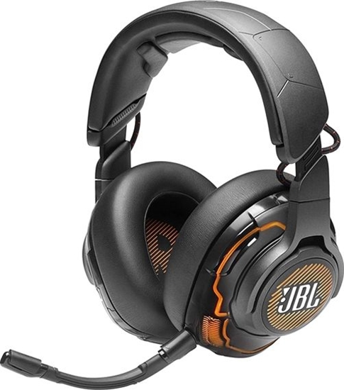 Изображение Słuchawki JBL Quantum One Pomarańczowe (JBLQUANTUMMONEBLK)