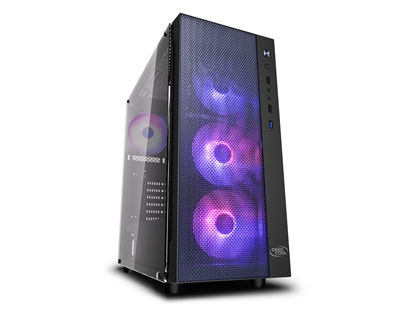 Picture of DeepCool MATREXX 55 MESH ADD-RGB 4F Midi Tower Black