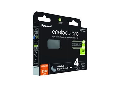 Picture of Eneloop PRO akumulator 2500 mAh AA 4szt+pudełko 