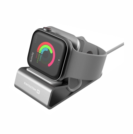 Изображение Swissten Aluminum stand for Apple Watch