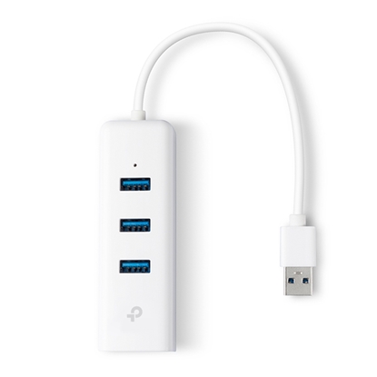 Attēls no TP-Link UE330 laptop dock/port replicator Wired USB 3.2 Gen 1 (3.1 Gen 1) Type-A White