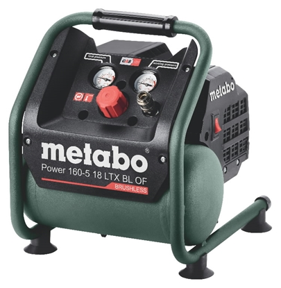 Attēls no Akumulatora kompresors Power 160-5 18 LTX BL OF, karkass, Metabo