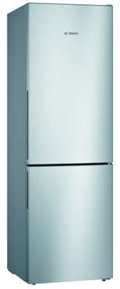 Attēls no Bosch KGV36VLEAS fridge-freezer Freestanding 308 L E Stainless steel