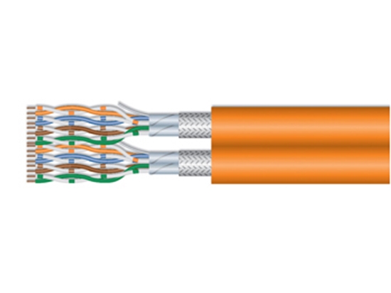 Изображение Equip Cat.7 S/FTP Duplex Installation Cable, LSZH, Solid Copper, 1000m