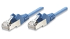 Изображение Intellinet Network Patch Cable, Cat5e, 5m, Blue, CCA, SF/UTP, PVC, RJ45, Gold Plated Contacts, Snagless, Booted, Lifetime Warranty, Polybag