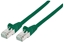 Изображение Intellinet Network Patch Cable, Cat6, 5m, Green, Copper, S/FTP, LSOH / LSZH, PVC, RJ45, Gold Plated Contacts, Snagless, Booted, Lifetime Warranty, Polybag