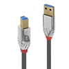 Изображение Lindy 0.5m USB 3.0 Type A to B Cable, Cromo Line