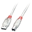 Picture of Lindy USB 2.0 cable type A/B, tranparent, 3m