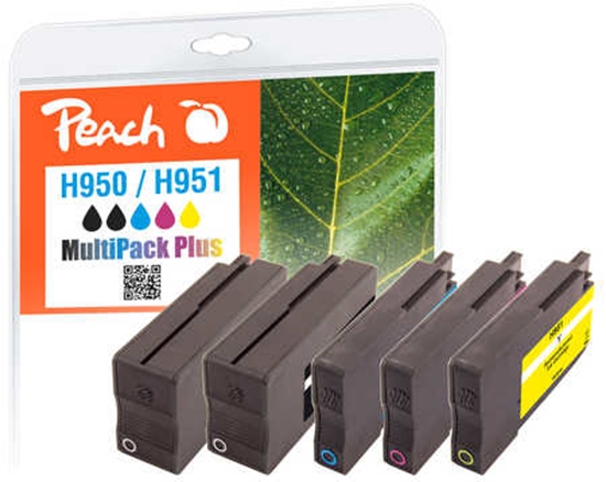 Picture of Peach PI300-587 ink cartridge Black, Cyan, Magenta, Yellow