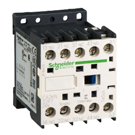 Picture of Schneider Electric TeSys K control relay electrical relay Black, White