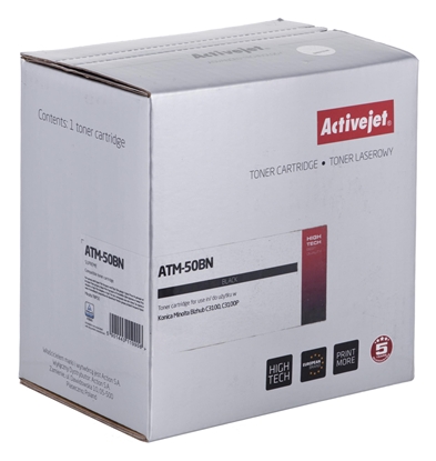 Attēls no Activejet ATM-50BN toner (replacement for Konica Minolta TNP50K; Supreme; 6000 pages; black)