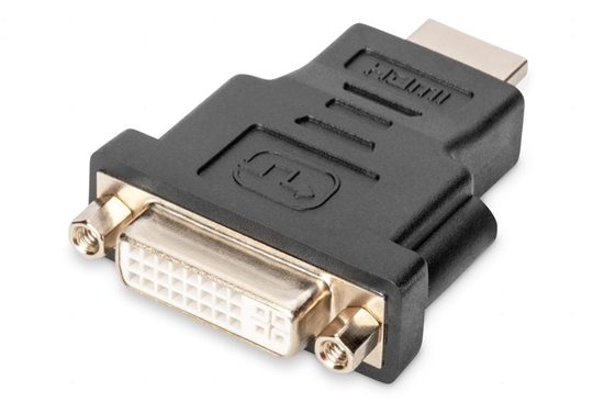 Picture of DIGITUS HDMI Adapter HDMI Typ A -> DVI(24+5) St/Bu Polybeutel