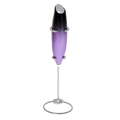 Изображение Adler | Milk frother with a stand | AD 4499 | Milk frother | Black/Purple