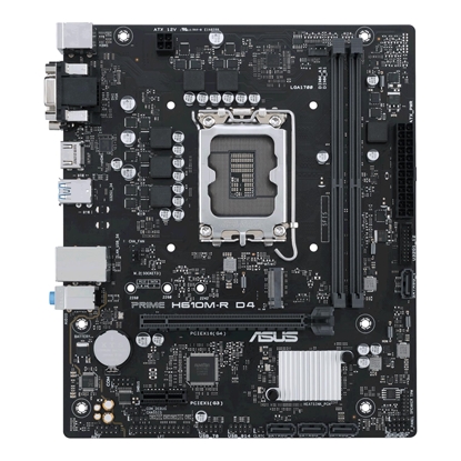 Attēls no ASUS PRIME H610M-R D4 Intel H610 LGA 1700 micro ATX