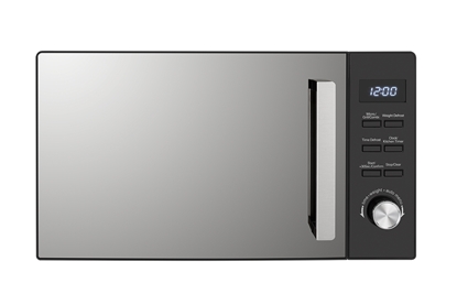 Attēls no BEKO Microwave MGF20210B, 800W, 20L, Auto-weight Defrost, Grill, Black color