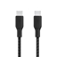 Изображение Belkin braided USB-C/USB-C Cable 100W 3m black CAB014bt3MBK