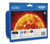 Picture of Brother LC-980 Value Pack BK/C/M/Y