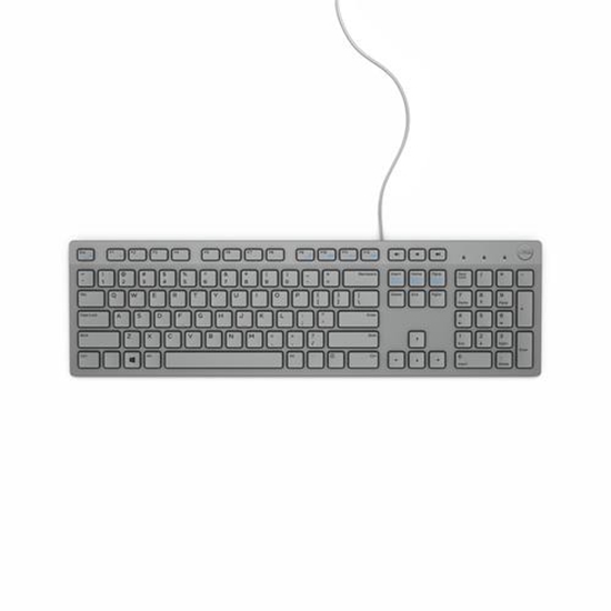 Изображение DELL KB216 keyboard USB QWERTZ German Grey