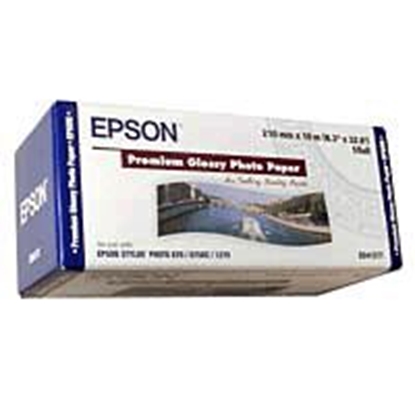 Изображение Epson Premium Glossy Paper 210 mm x 10 m, 255 g    S 041377