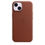 Picture of Apple | 14 Leather Case with MagSafe | Case with MagSafe | Apple | iPhone 14 | Leather | Umber