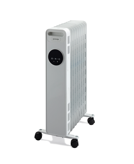 Picture of Gorenje | Heater | OR2000E | Oil Filled Radiator | 2000 W | Suitable for rooms up to 15 m² | White | N/A