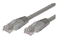 Picture of Kabel Patchcord miedziany kat.6 RJ45 UTP 1m. szary  - paczka 10 sztuk