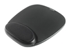 Picture of Kensington Memory Gel Mouse Pad with Integral Wrist Support - Black