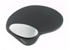 Picture of Kensington Memory Gel Mouse Pad with Integral Wrist Support - Black/Grey