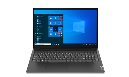 Изображение Lenovo V V15 Laptop 39.6 cm (15.6") Full HD AMD Ryzen™ 5 5500U 8 GB DDR4-SDRAM 512 GB SSD Wi-Fi 5 (802.11ac) Windows 11 Home Black