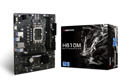 Attēls no MB Biostar H610MHP         (H610,S1700,mATX,Intel)