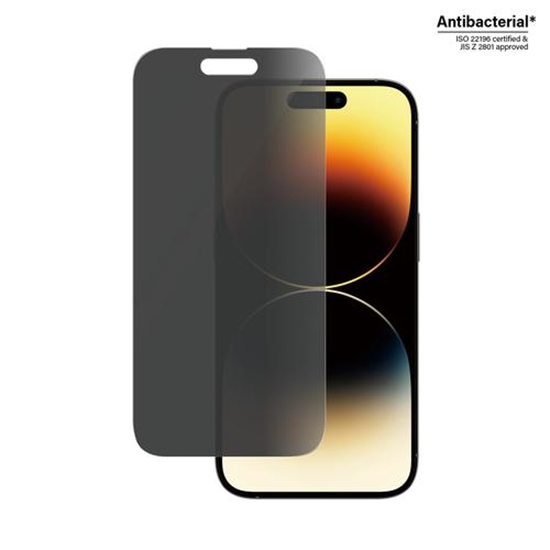 Picture of PanzerGlass | Screen protector | Apple | iPhone 14 Pro | Glass | Black | Classic Fit | Privacy