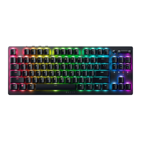 Picture of Žaidimų klaviatūra Razer Deathstalker V2 Pro Tenkeyless/Wireless/RGB LED light/US/USB+Bluetooth /Linear Red Switch/Juoda