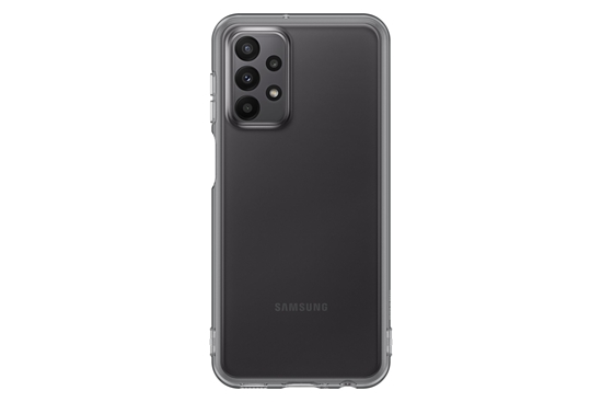 Picture of Samsung Galaxy A23 Soft Clear Cover Black