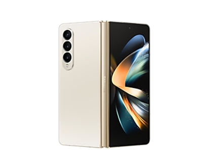 Attēls no Samsung Galaxy Z Fold4 SM-F936B 19.3 cm (7.6") Triple SIM Android 12 5G USB Type-C 12 GB 256 GB 4400 mAh Beige