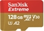 Picture of Sandisk Extreme 128GB MicroSDXC + Adapter