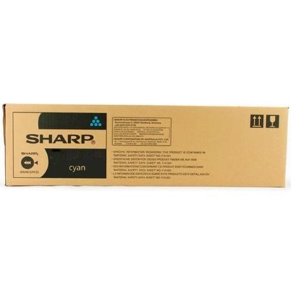 Attēls no Sharp MX-61GT-CB (MX61GTCB) Toner Cartridge, Cyan