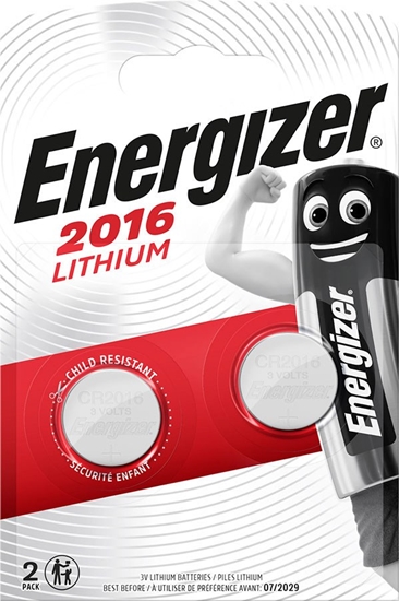 Picture of ENERGIZER BATTERIES SPECIALIZED CR2016 2 PIECES