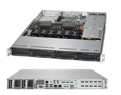 Attēls no Supermicro SuperChassis 815TQC-R706WB2 Rack Black 750 W