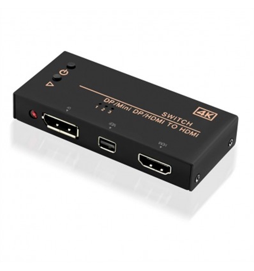 Изображение VALUE HDMI / Mini DisplayPort/ DisplayPort to HDMI Switch