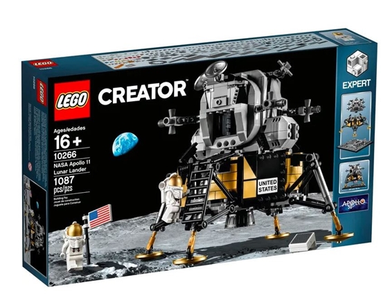 Picture of LEGO 10266 Creator NASA Apollo 11 Lunar Lander Constructor