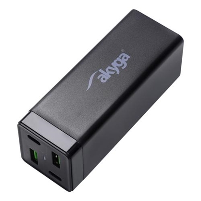 Attēls no Ładowarka Akyga 2x USB-A 2x USB-C 3 A (AK-CH-17)