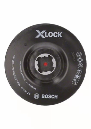 Изображение Bosch X-LOCK Backing Pads 125 mm Hook and Loop