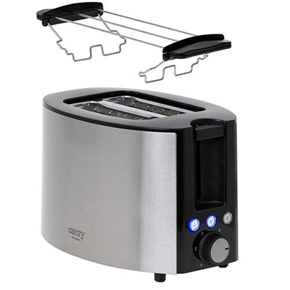 Attēls no Camry Premium CR 3215 toaster 2 slice(s) 1000 W Stainless steel